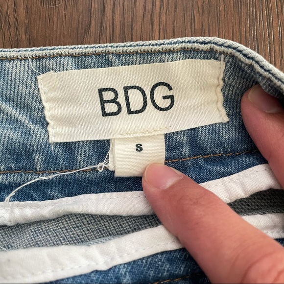 BDG Utility A-Line Denim Mini Skirt - Picture 5 of 5